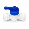 3/8 inch RO manual flush valve push fit