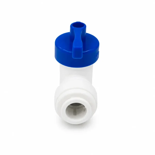 38 inch RO manual flush valve push fit