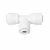 1/4 inch RO tee connector push fit 3 way