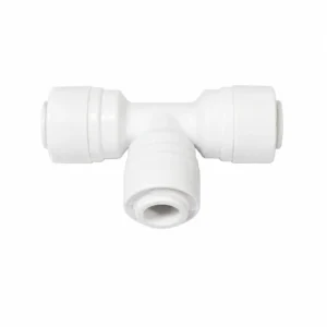 1/4 inch RO tee connector push fit 3 way