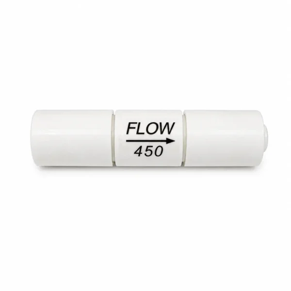RO flow restrictor 450