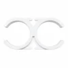 RO X-Clamp 2.5 x 2.5 White Plastic Filter Holder