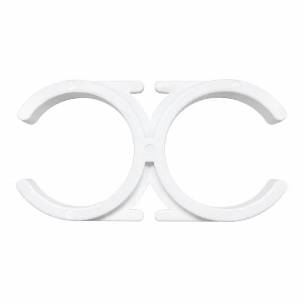 RO X-Clamp 2.5 x 2.5 White Plastic Filter Holder