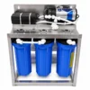 25 LPH commercial RO water purifier with stainless steel frame