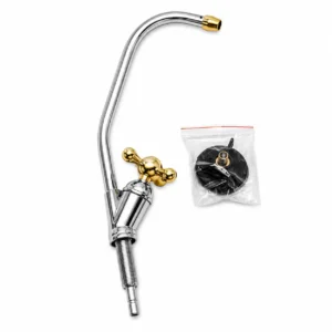 Chrome Gold RO Water Purifier Faucet