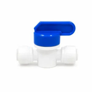 Manual Flush Push Fit 1/4 Inch RO Valve