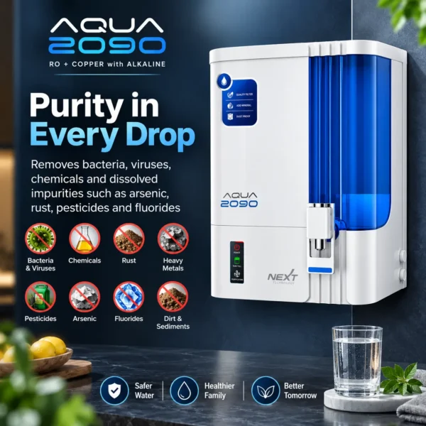 Aqua 2090 NXT 10 Litre RO Water Purifier with Copper Alkaline
