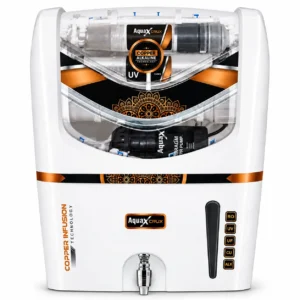 AquaX Crux 12 Litre Copper Alkaline RO Water Purifier