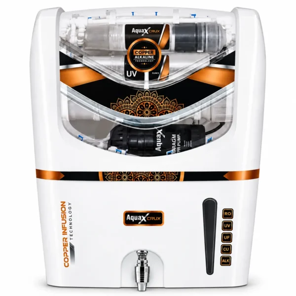 AquaX Crux 12 Litre Copper Alkaline RO Water Purifier