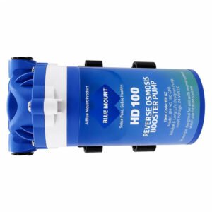 Blue Mount HD 100 GPD 24V DC Reverse Osmosis Booster Pump