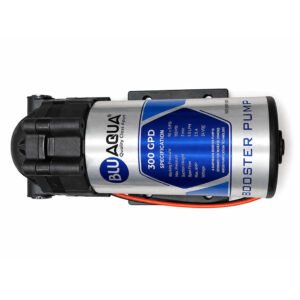 BluAqua 300 GPD 24V DC Diaphragm RO Booster Pump