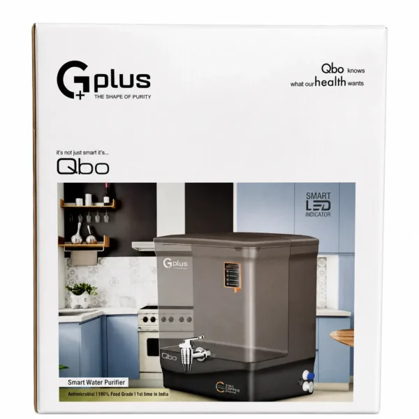 G Plus Qbo RO Water Purifier Cabinet with Smart LED Indicator