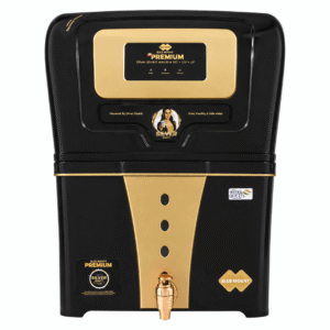 Blue Mount Premium RO Cabinet Black Gold
