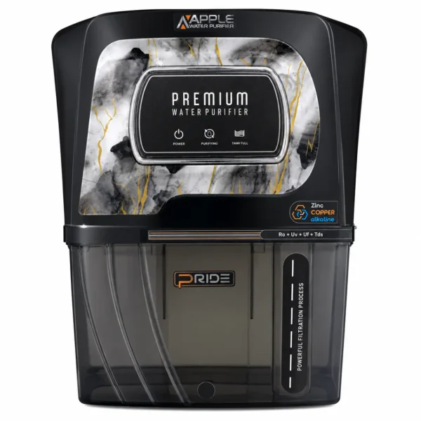 Apple Pride Black RO Cabinet Zinc Copper Alkaline