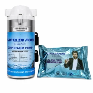 Captain Pure 100 GPD RO Diaphragm Pump with Flow 450 Membrane