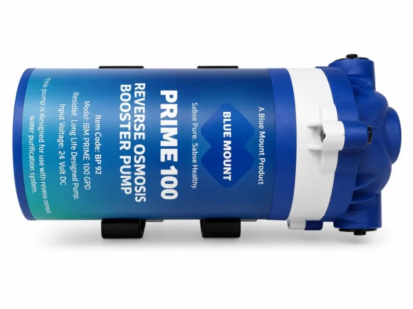 Blue Mount Prime 100 GPD 24V RO Booster Pump BP 92
