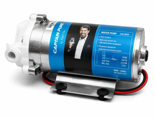 Captain Pure 150 GPD RO booster pump