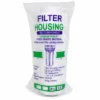 12 inch white RO filter housing