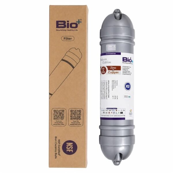 Bio+ H2AAA+ Zinc & Copper Filter for RO Water Purifier