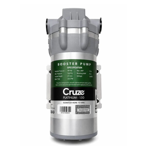 Cruze Platinum 150 GPD Booster Pump
