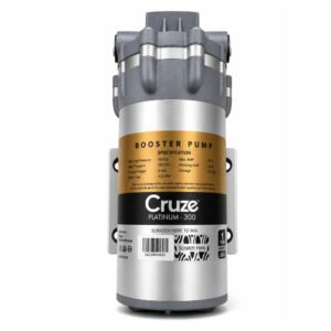 Cruze Platinum 300 GPD RO booster pump